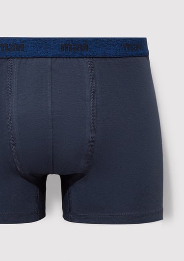  Mavi Lacivert Basic Boxer 091699-18790