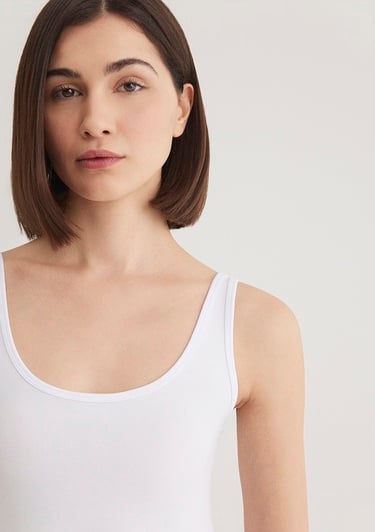  Mavi Beyaz Basic Stretch Atlet Fitted / Vücuda Oturan Kesim 164156-620