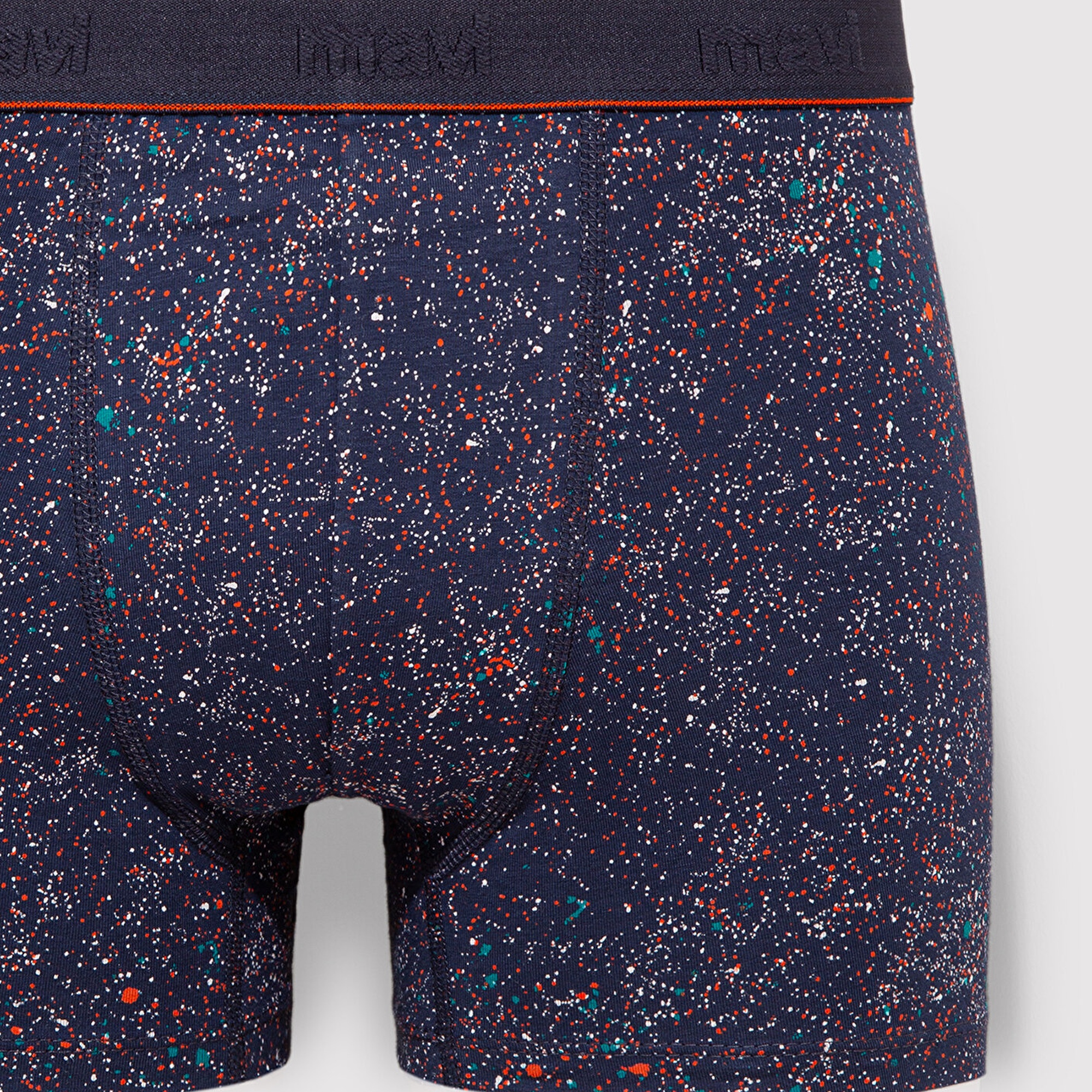 Mavi Baskılı Lacivert Boxer 091280-28417