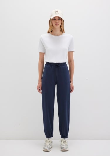  Mavi Lacivert Basic Eşofman Altı 1600903-34665