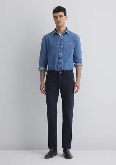  Mavi Hunter Mavi Black Mürekkep Mavi Jean Pantolon 0020234818