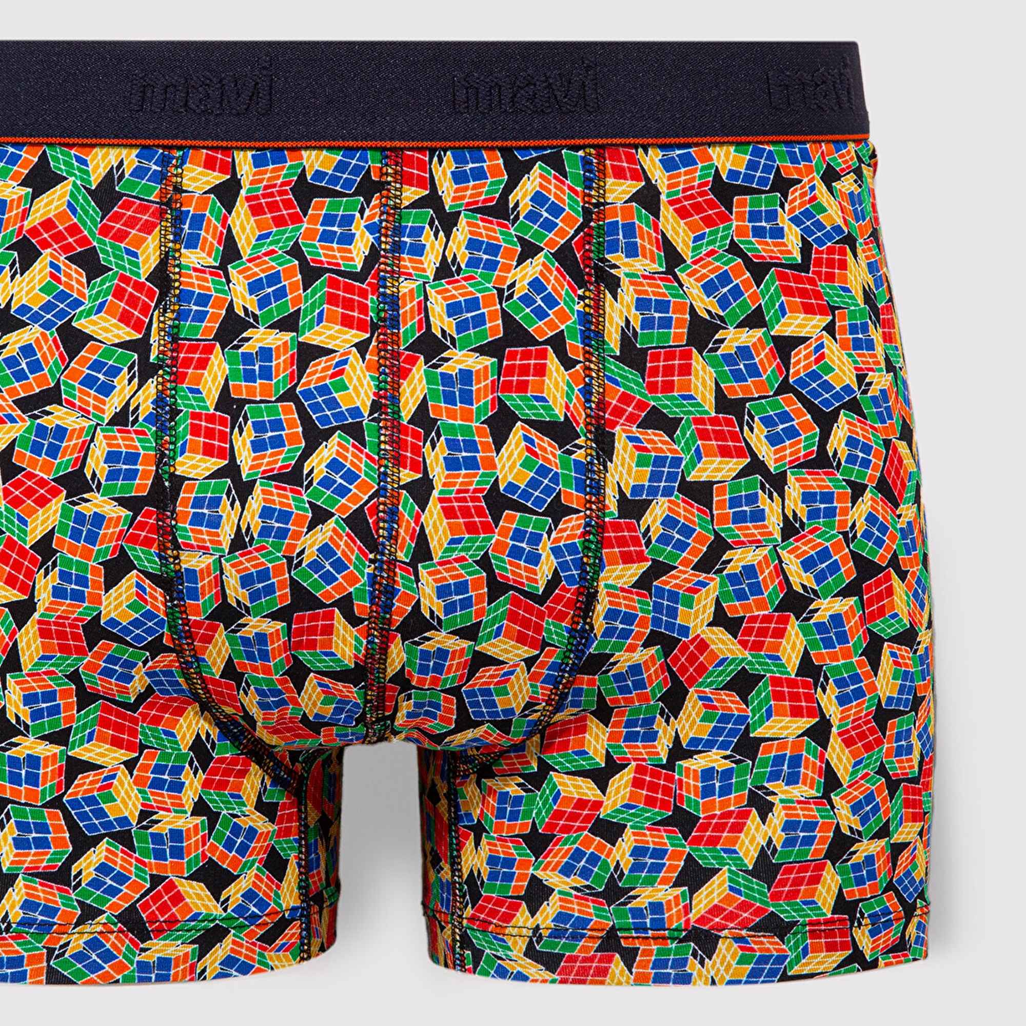 Mavi Baskılı Boxer 0910056-70477