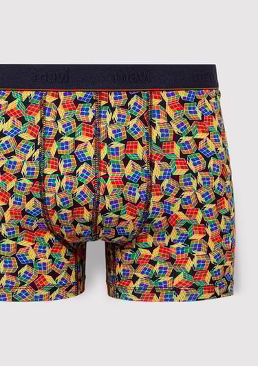  Mavi Baskılı Boxer 0910056-70477