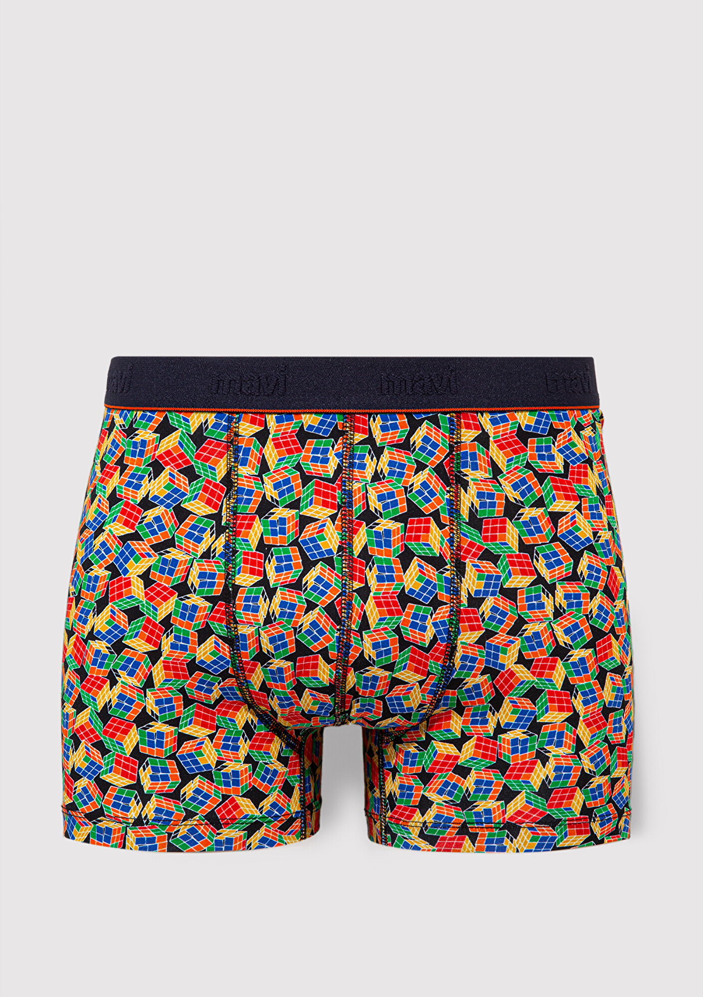  Mavi Baskılı Boxer 0910056-70477