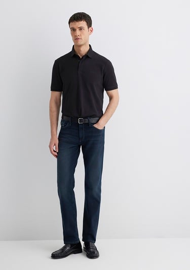  Mavi Hunter Mavi Black Gölgeli Mürekkep Mavi Jean Pantolon 0020231891