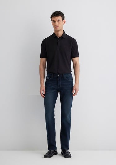  Mavi Hunter Mavi Black Gölgeli Mürekkep Mavi Jean Pantolon 0020231891