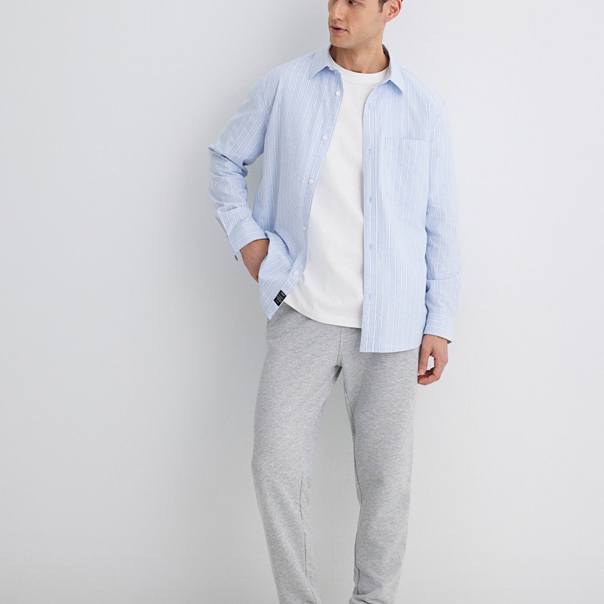 Mavi Gri Eşofman Altı 066907-33397