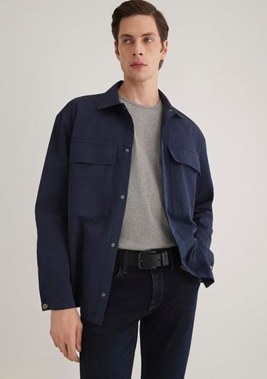  Mavi Siyah Deri Kemer 090499-15903