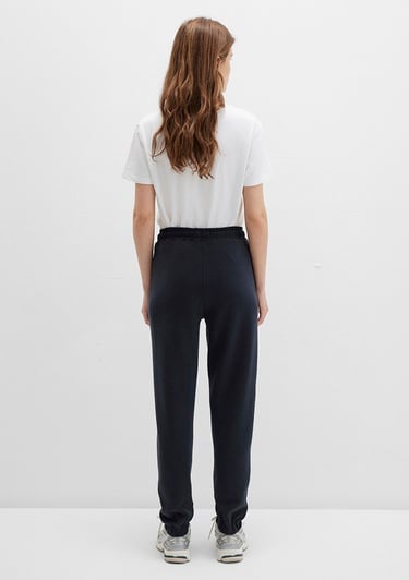  Mavi Lux Touch Siyah Modal Eşofman Altı 1600453-900