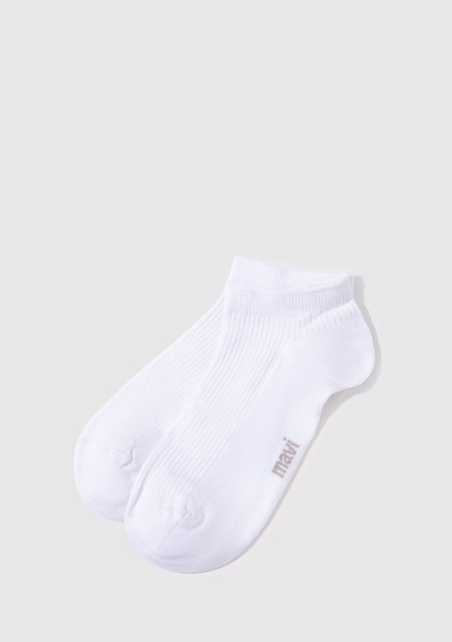  Mavi Beyaz Patik Çorap 1910350-620