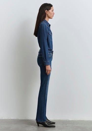  Mavi Maria Gold Denim Koyu Mavi Jean Pantolon 101225-80680