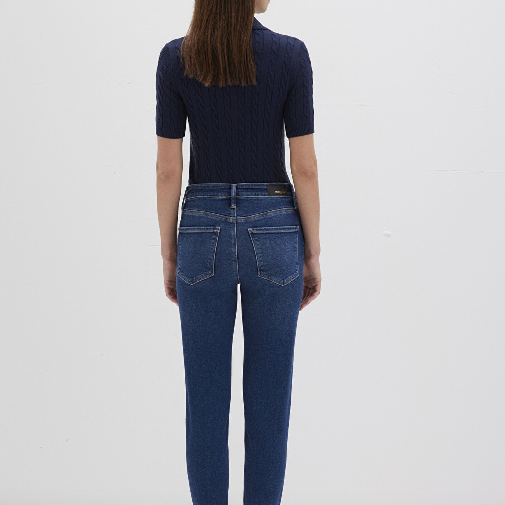 Mavi Cindy Gold Shape Koyu Mavi Jean Pantolon 100277-33687