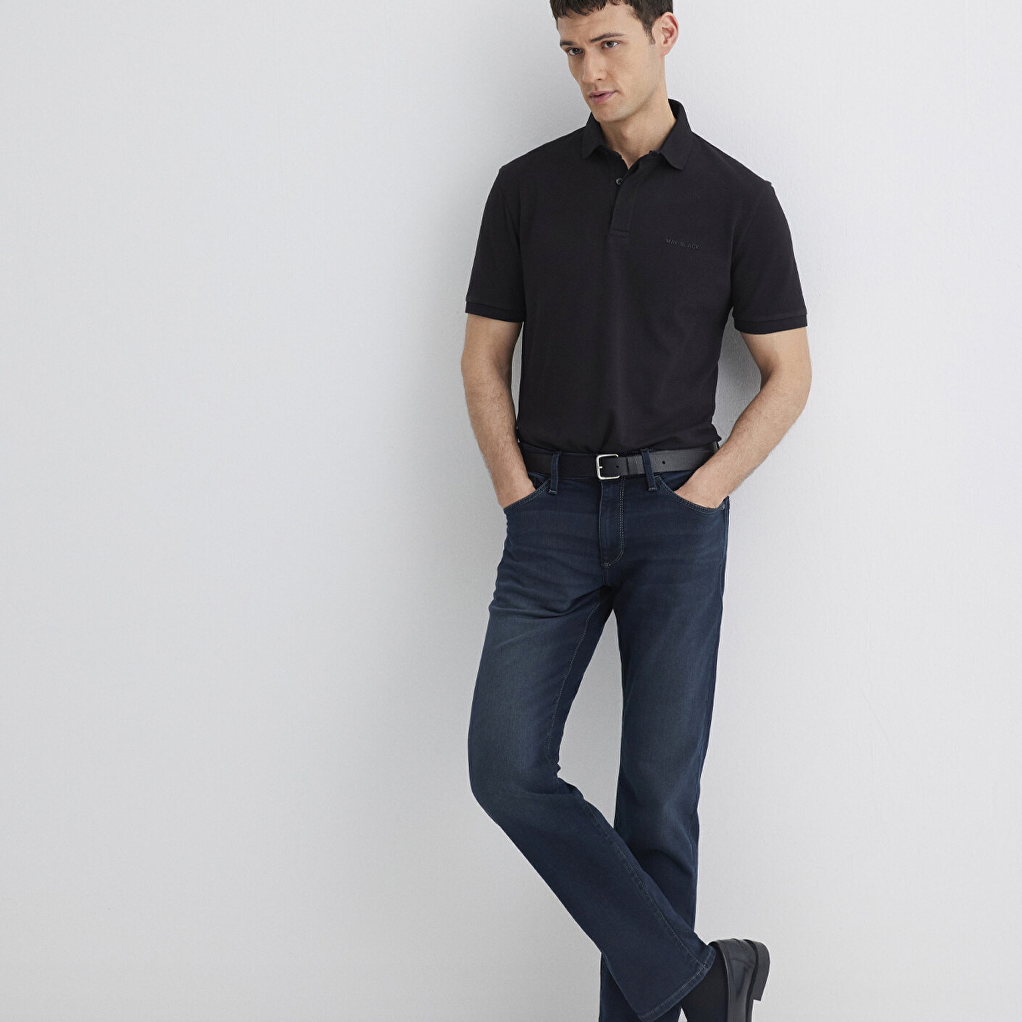 Mavi Hunter Mavi Black Gölgeli Mürekkep Mavi Jean Pantolon 0020231891