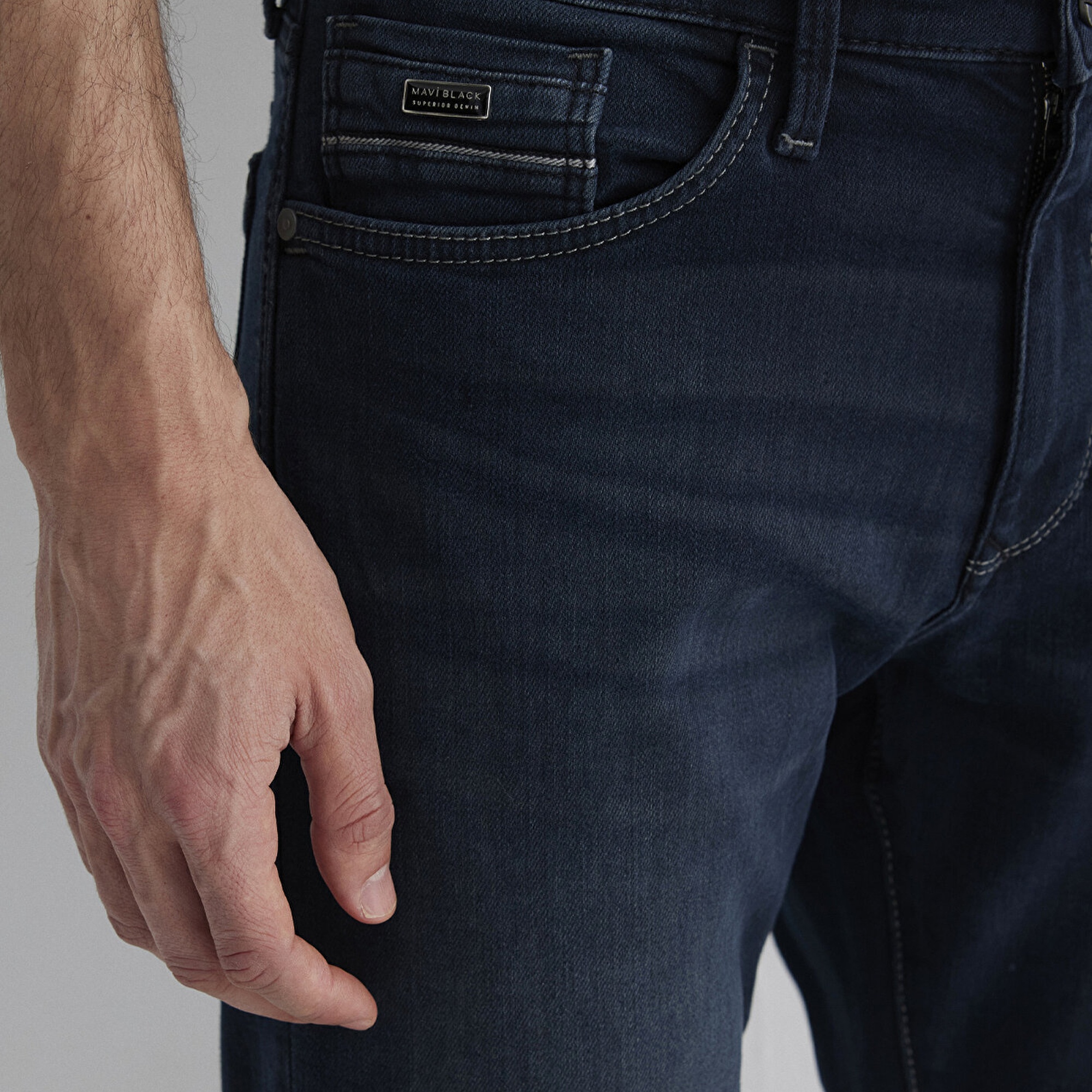 Mavi Hunter Mavi Black Gölgeli Mürekkep Mavi Jean Pantolon 0020231891