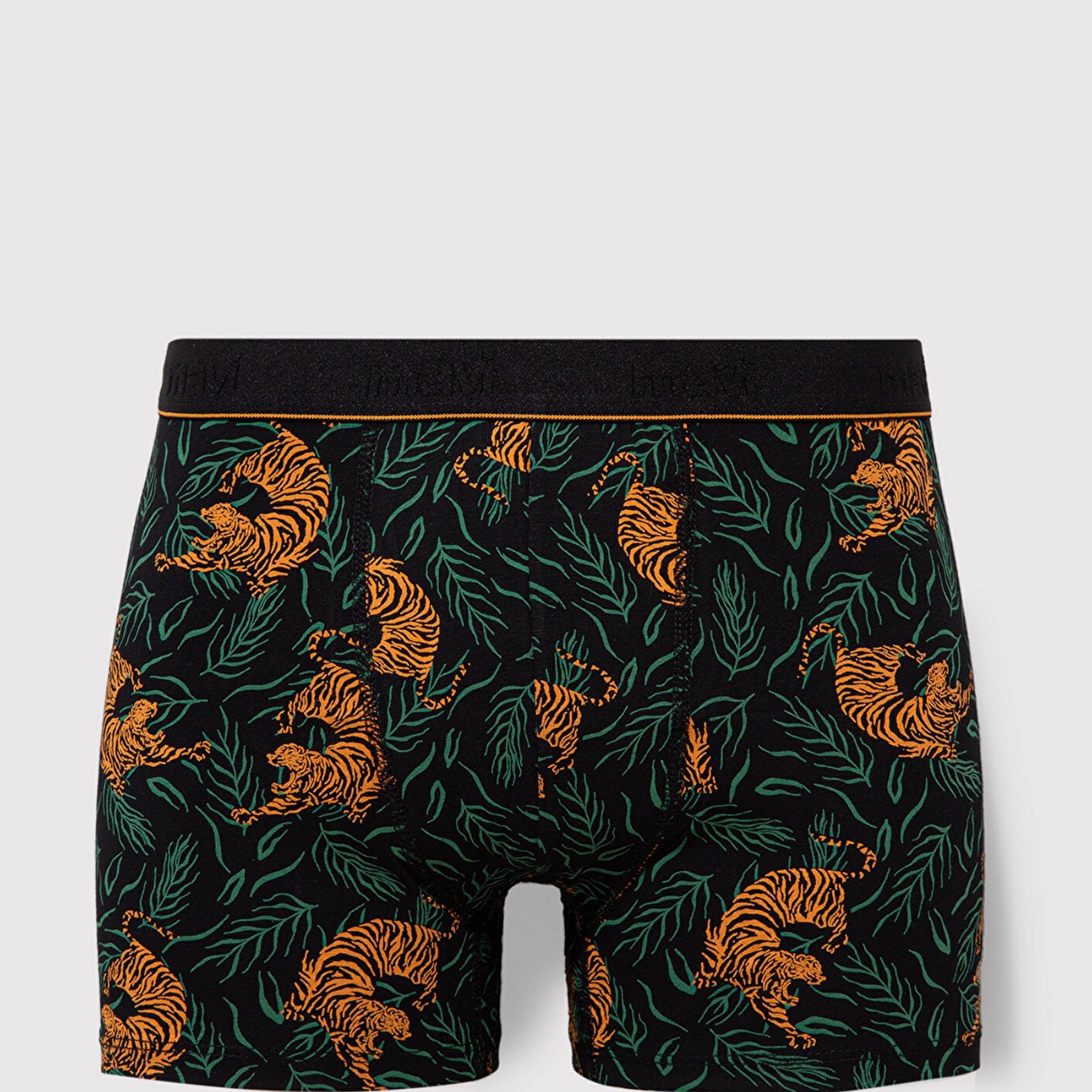 Mavi Kaplan Baskılı Boxer 0910117-900