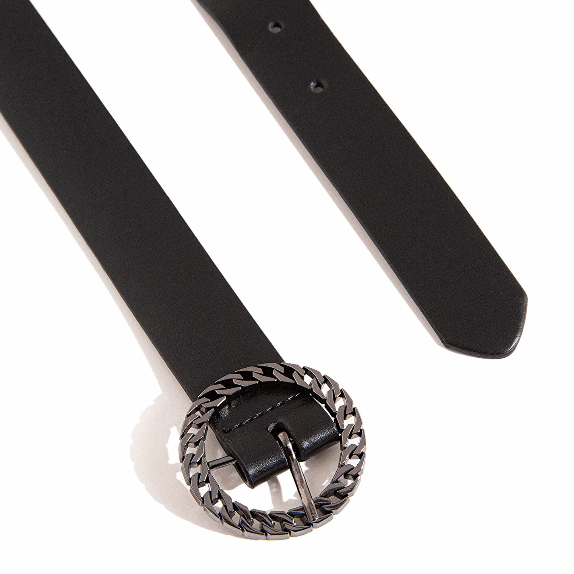 Mavi Siyah Suni Deri Kemer 1910750-900