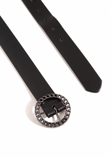  Mavi Siyah Suni Deri Kemer 1910750-900