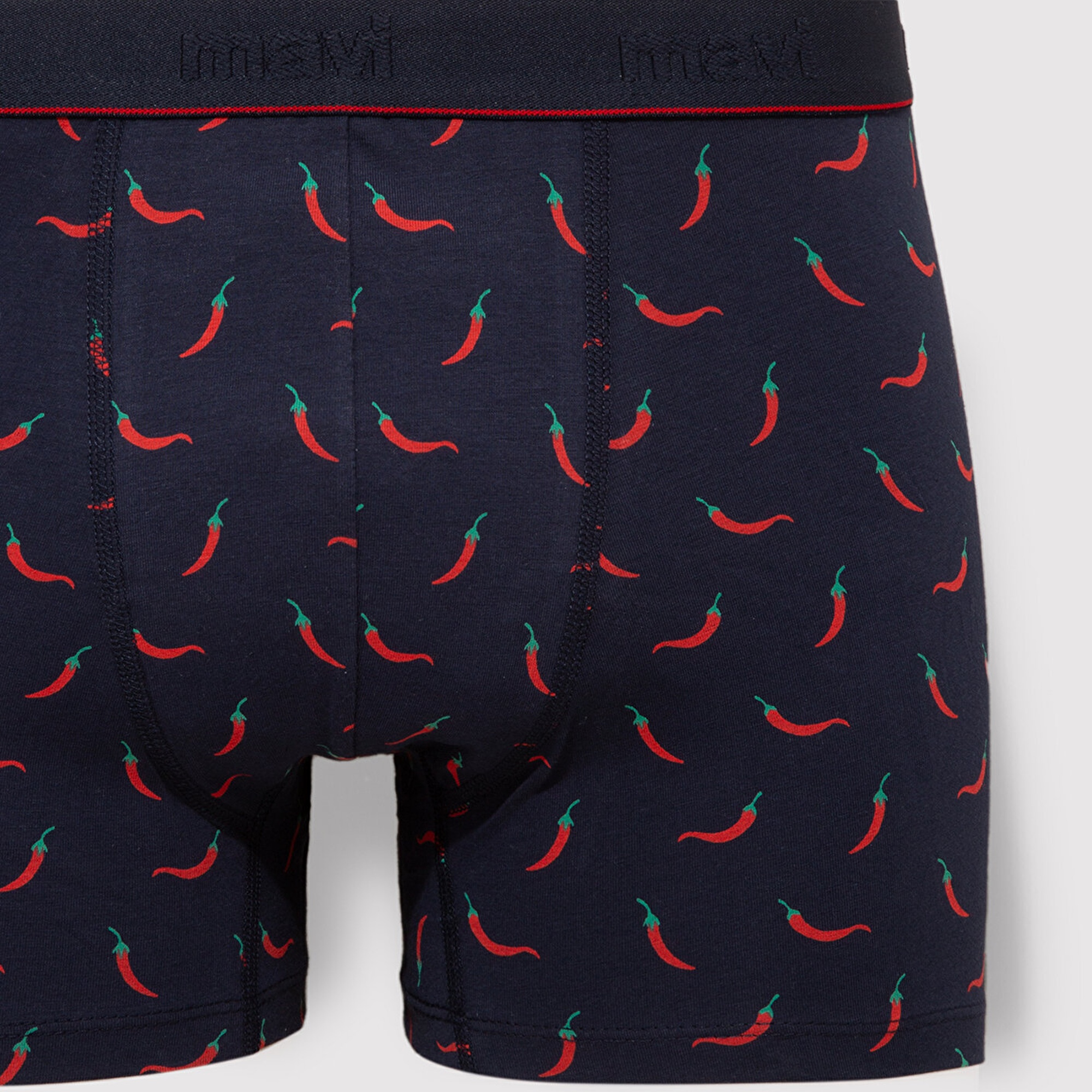 Mavi Biber Baskılı Lacivert Boxer 091943-29722