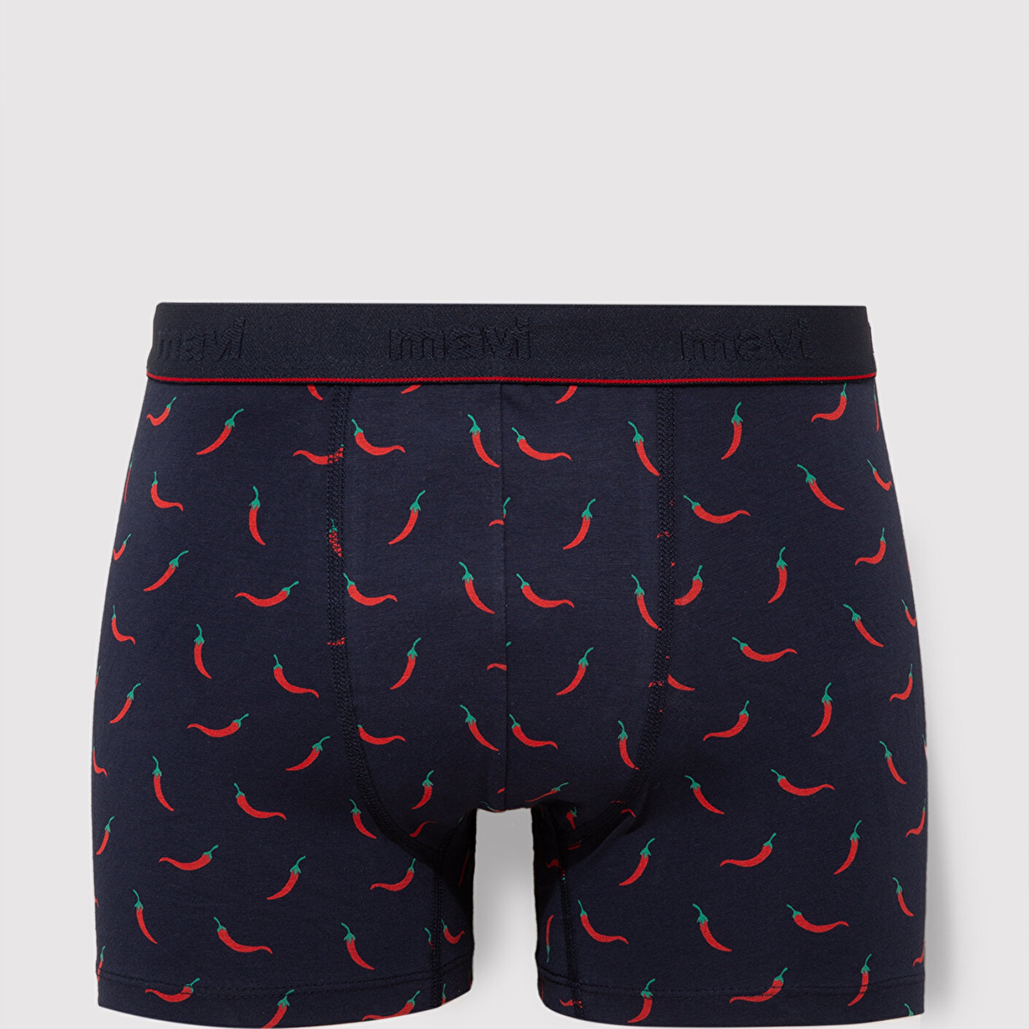 Mavi Biber Baskılı Lacivert Boxer 091943-29722