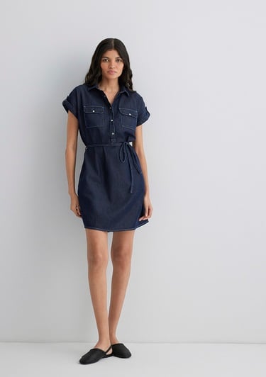  Mavi Barbara Gold Klasik Rinse Jean Elbise 130548-28636