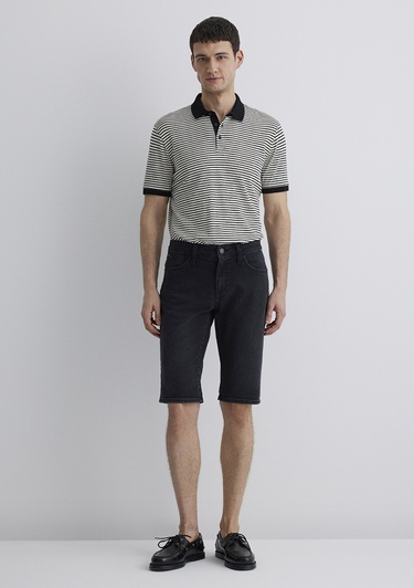  Mavi Nicholas Mavi Black Antrasit Jean Şort 0416081307