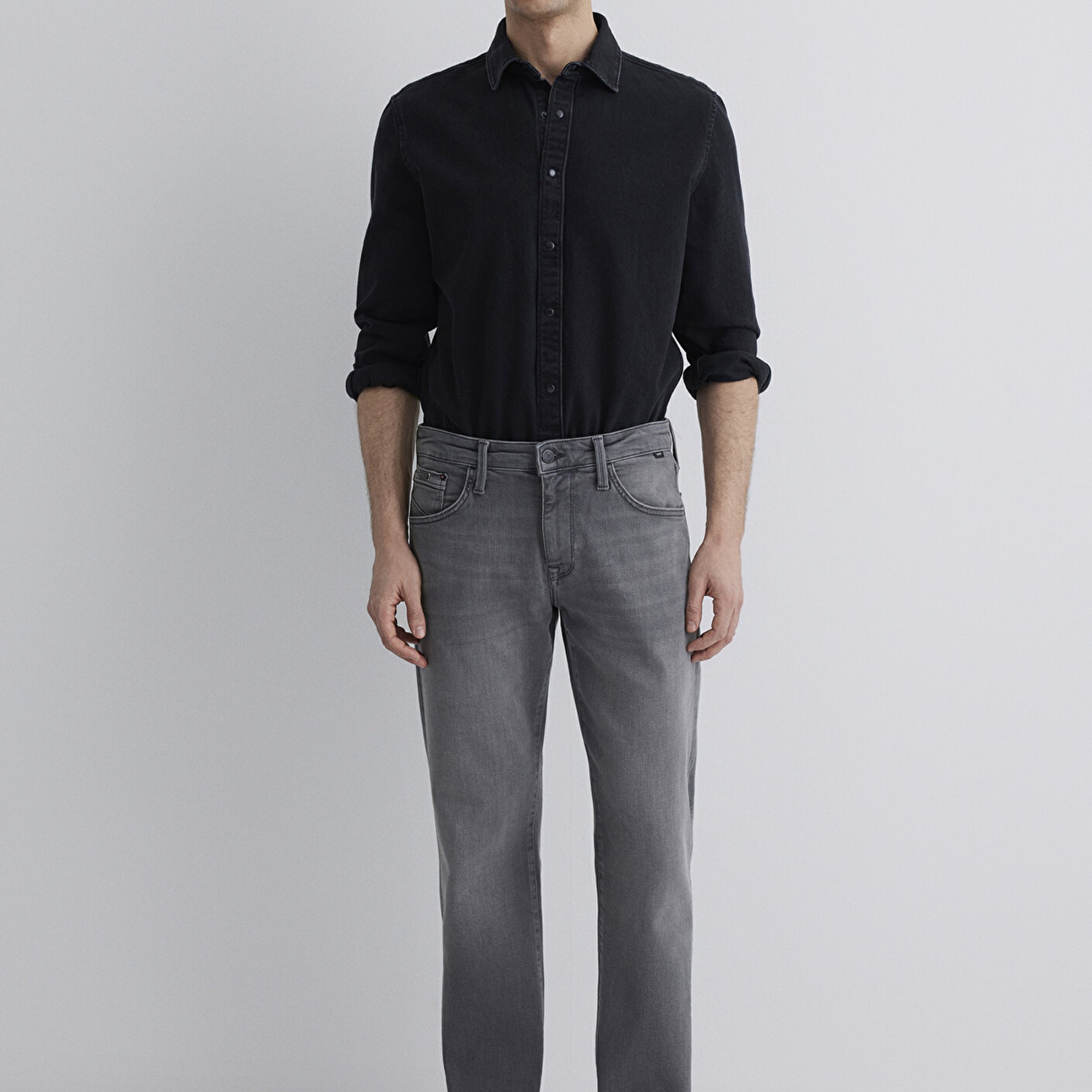 Mavi Hunter Mavi Black Açık Gri Jean Pantolon 0020232195