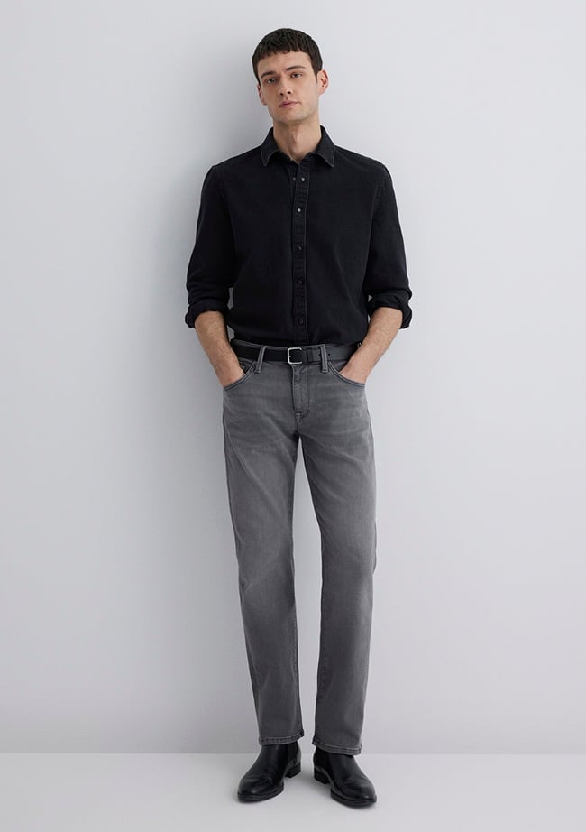  Mavi Hunter Mavi Black Açık Gri Jean Pantolon 0020232195