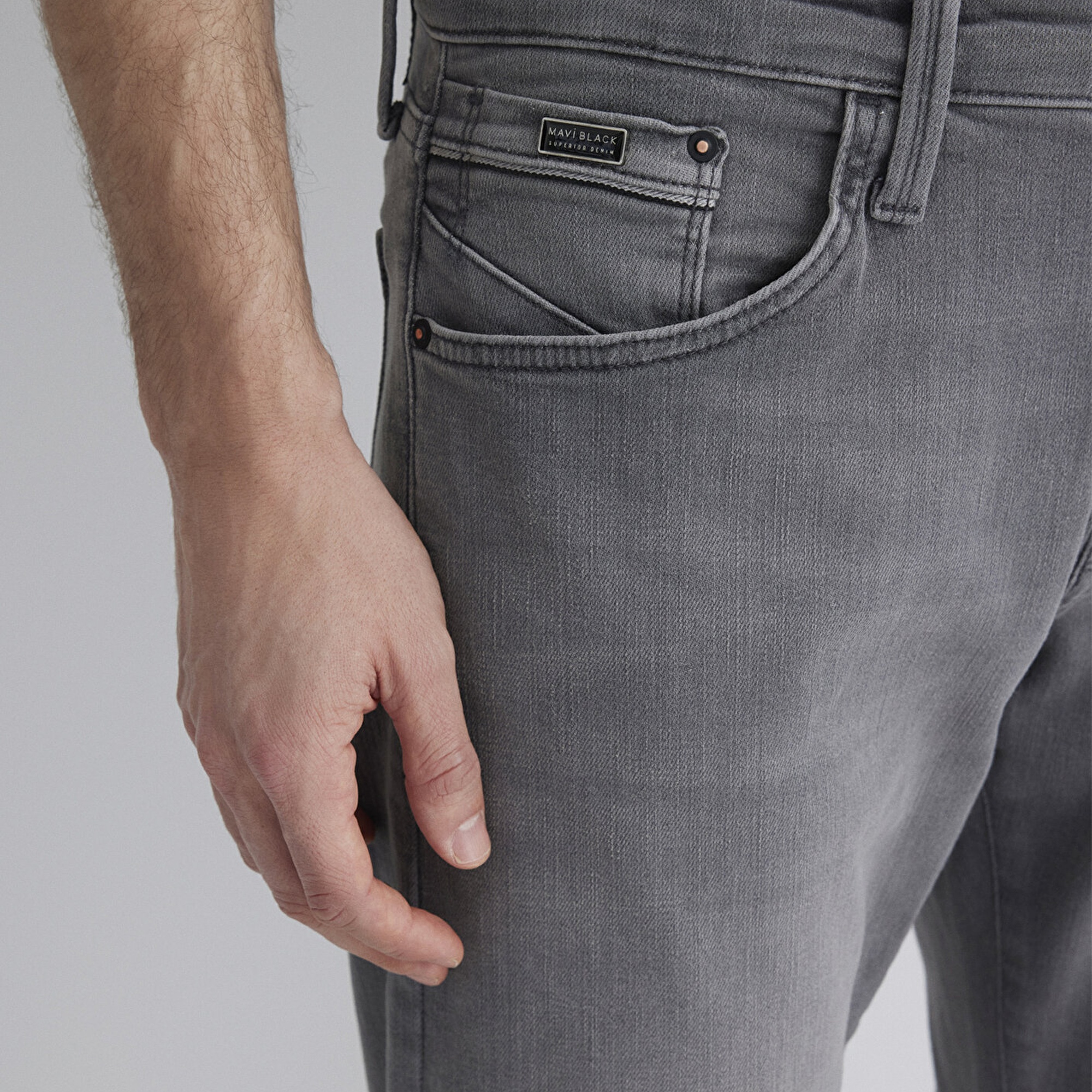 Mavi Hunter Mavi Black Açık Gri Jean Pantolon 0020232195