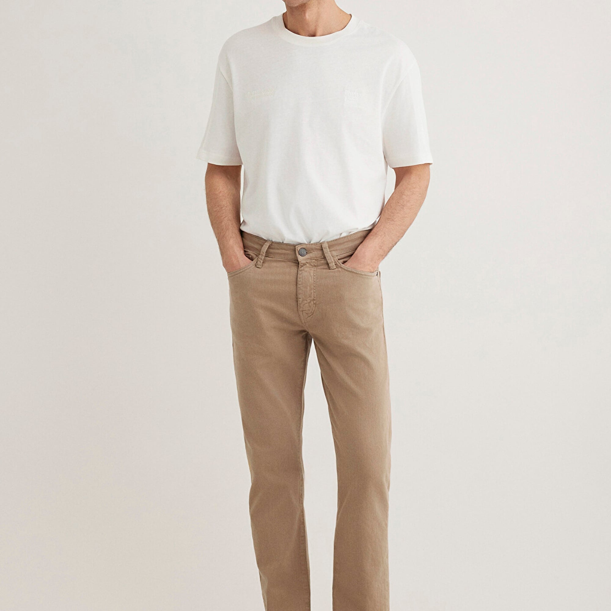 Mavi Martin Koyu Bej Comfort Gabardin Pantolon 0037832492