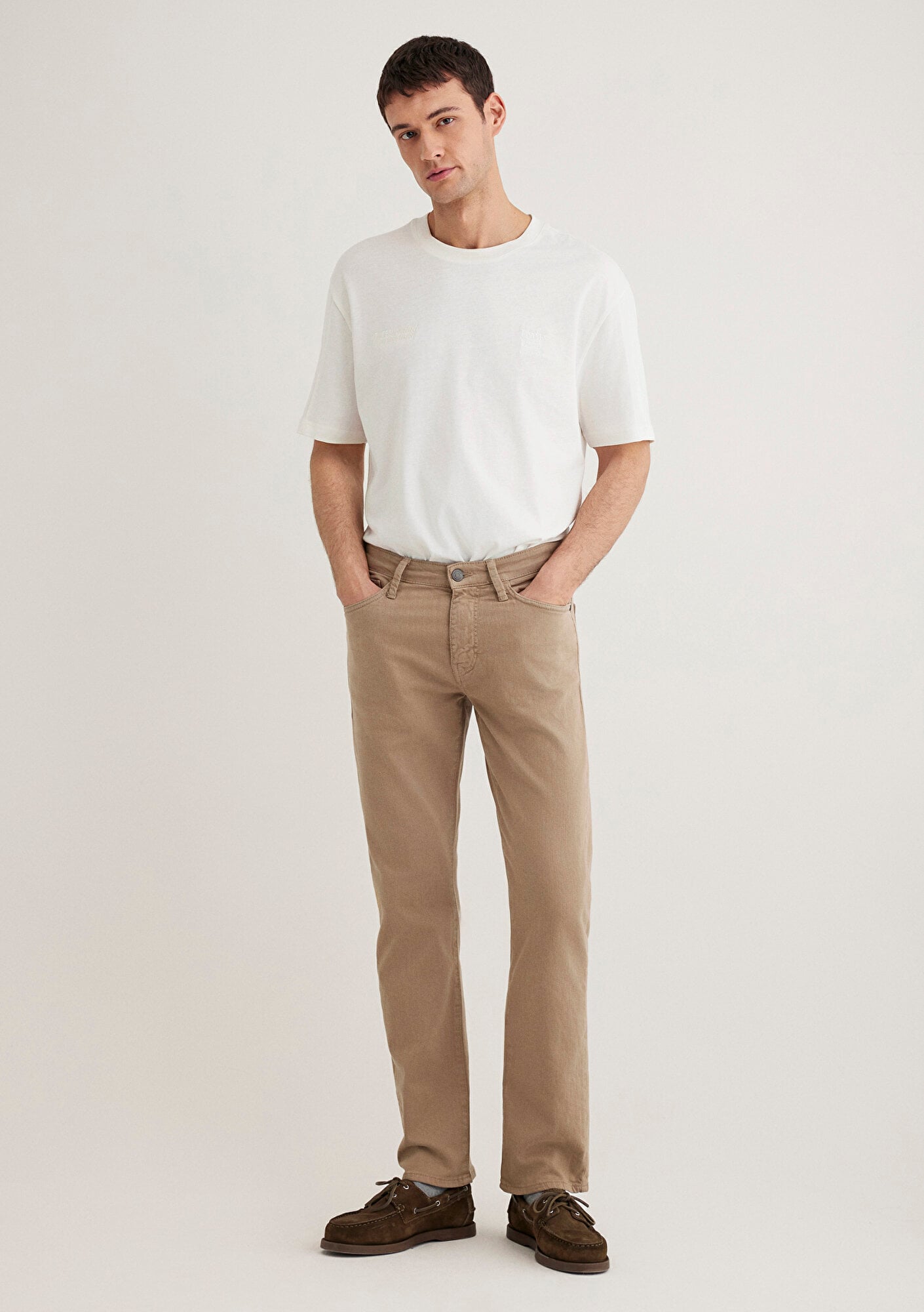  Mavi Martin Koyu Bej Comfort Gabardin Pantolon 0037832492