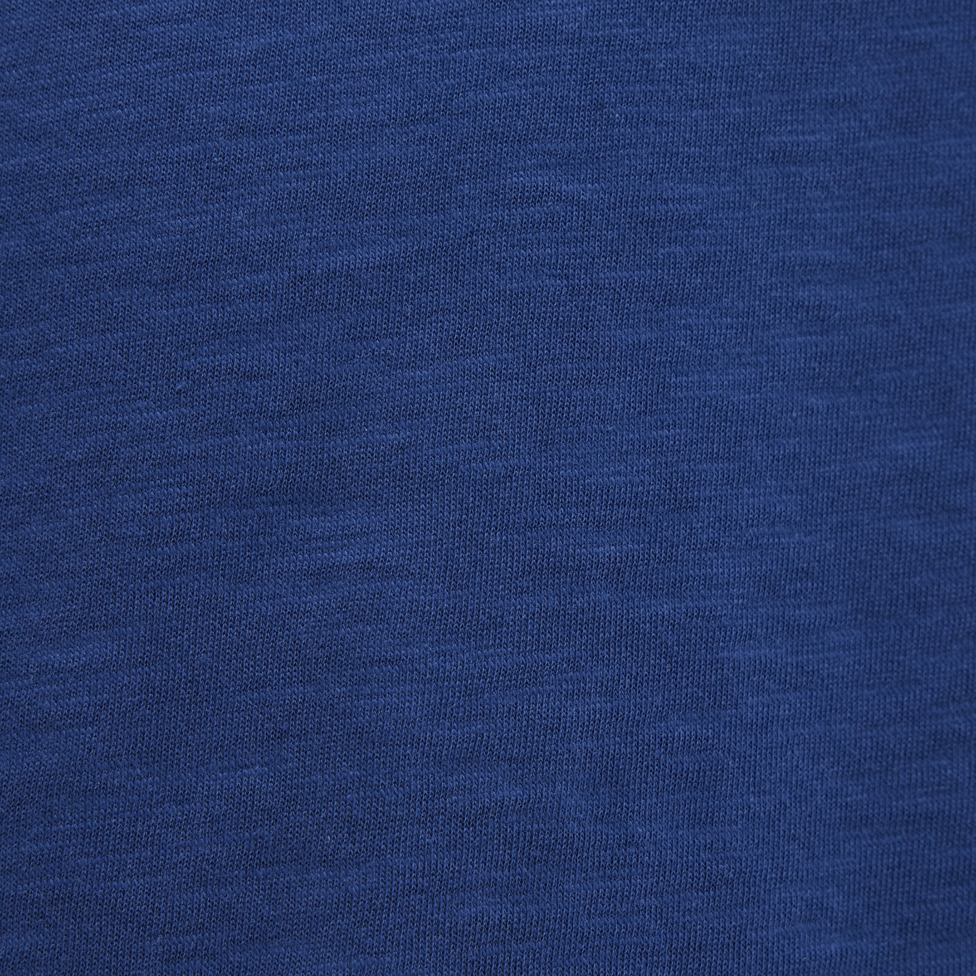 Mavi V Yaka Mavi Basic Tişört Loose Fit / Bol Rahat Kesim 1600961-30808