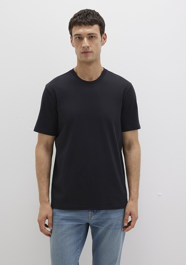  Mavi Organik Pamuk Siyah Tişört Regular Fit / Normal Kesim 066483-900