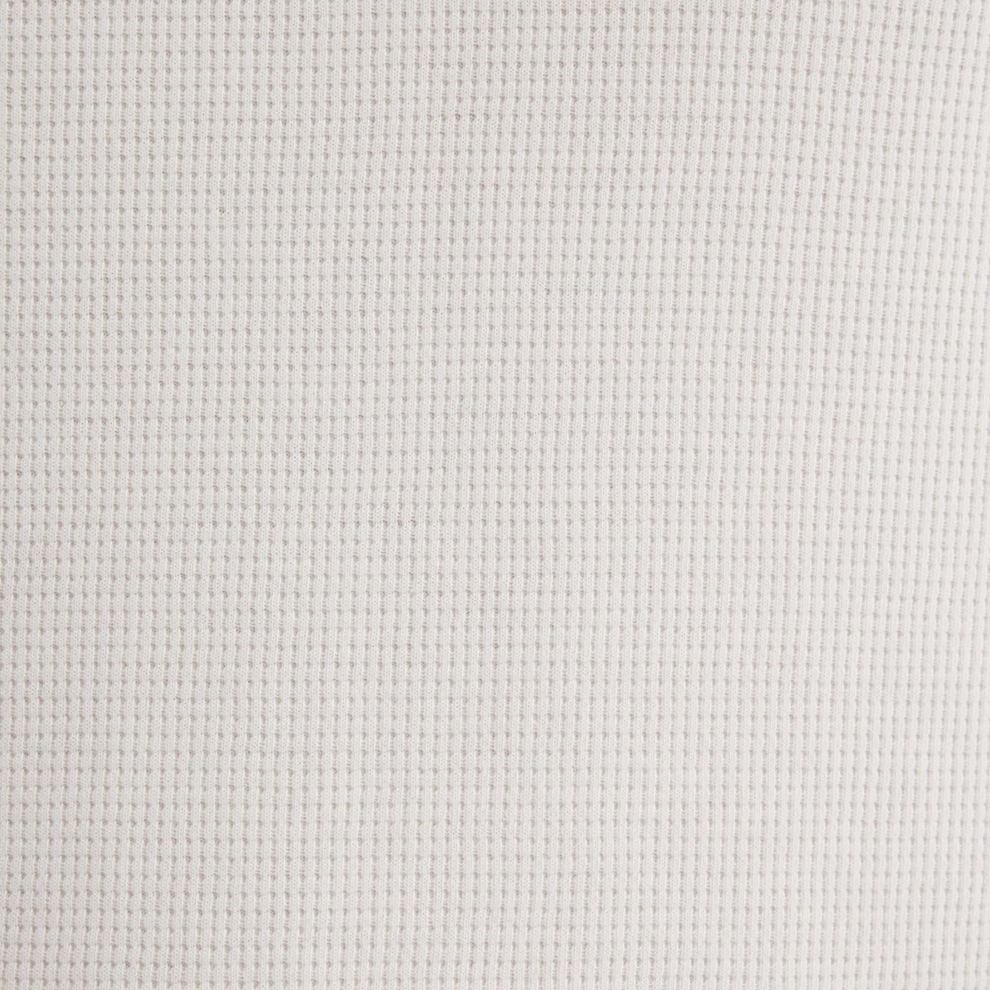 Mavi Uzun Kollu Dokulu Beyaz Basic Tişört Slim Fit / Dar Kesim 0610106-70054