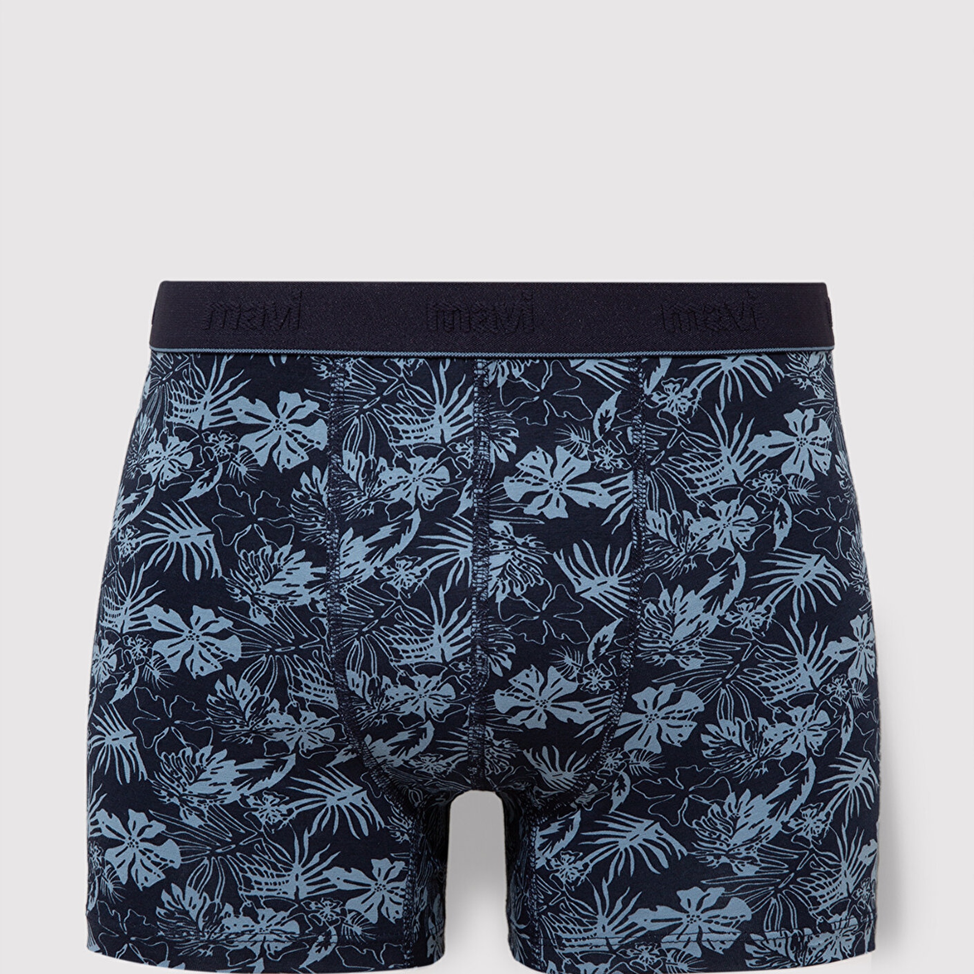 Mavi Baskılı Lacivert Boxer 0910708-30717