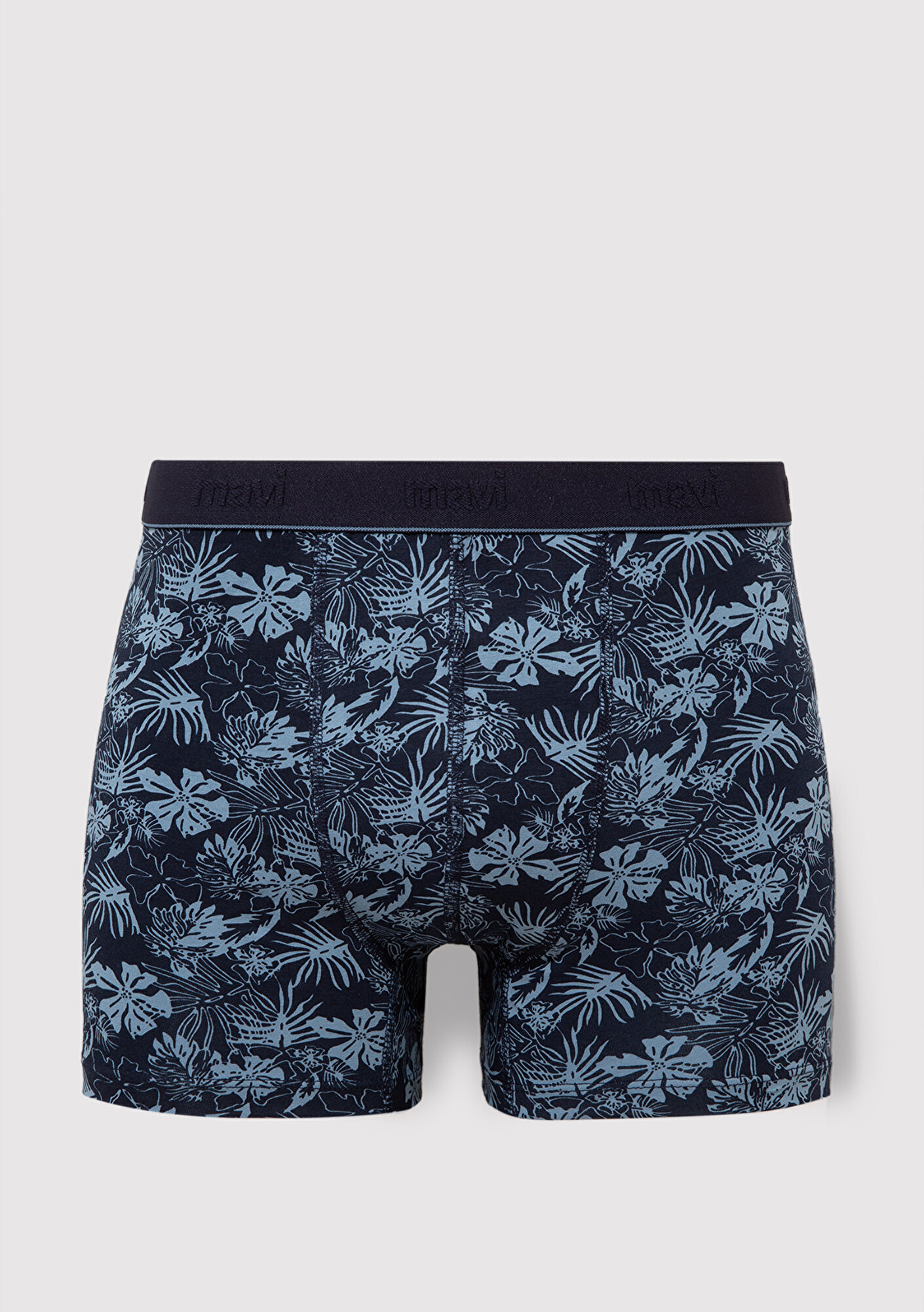  Mavi Baskılı Lacivert Boxer 0910708-30717