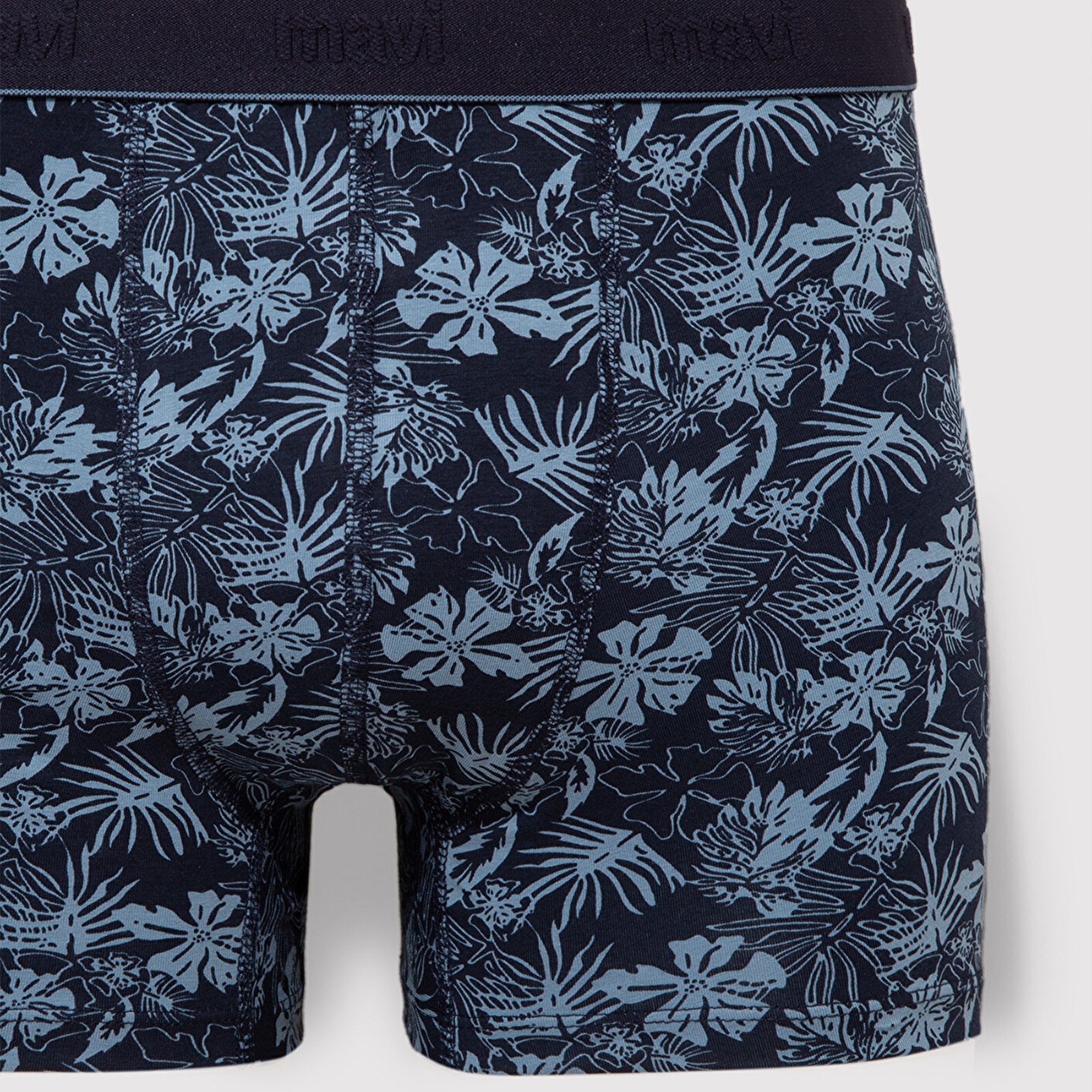 Mavi Baskılı Lacivert Boxer 0910708-30717