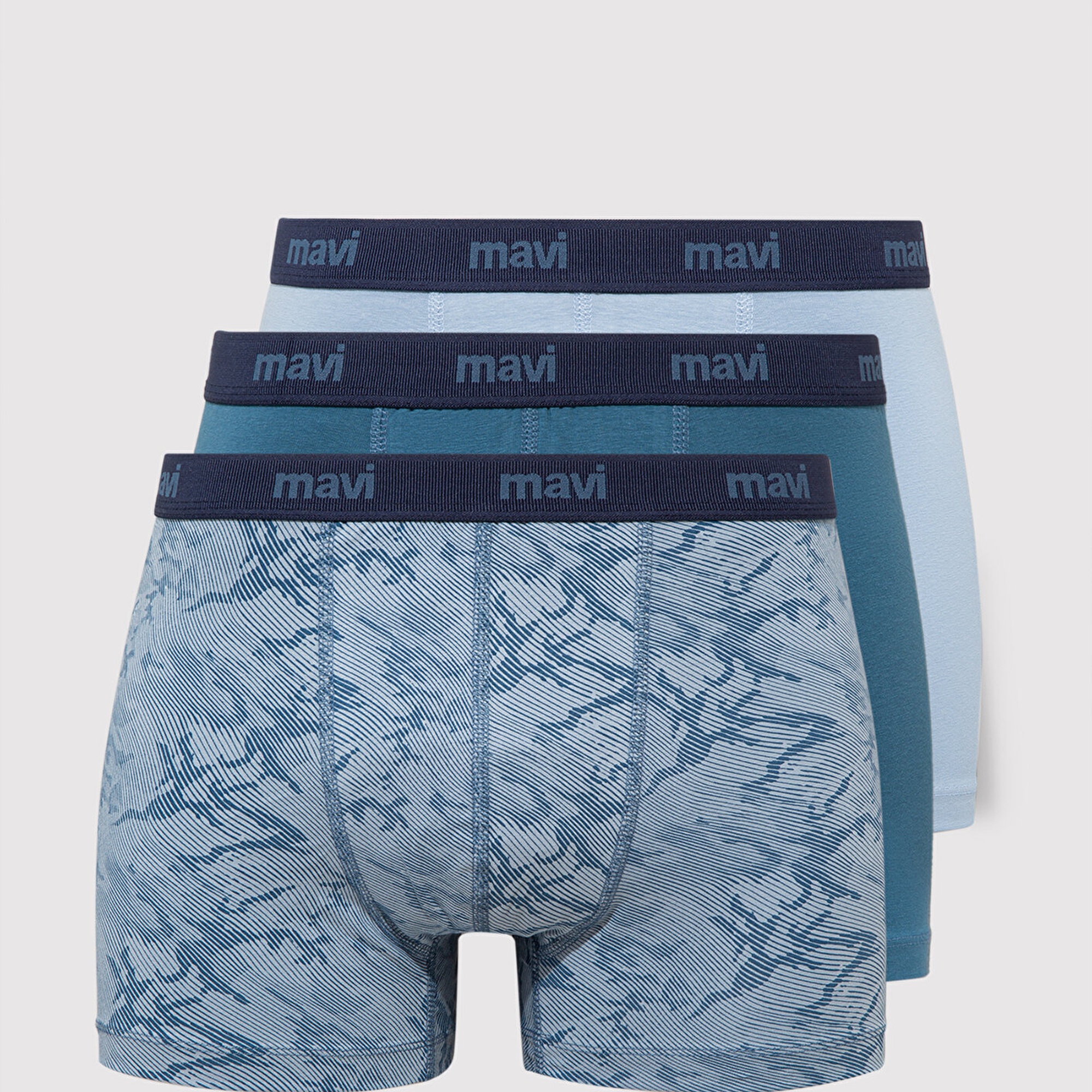 Mavi 3lü Mavi Boxer 0910615-83077
