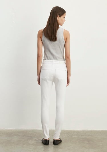  Mavi Tess Gold Luxury Beyaz Jean Pantolon 100328-81360