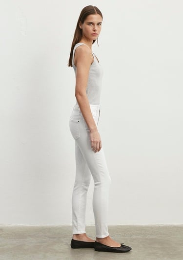  Mavi Tess Gold Luxury Beyaz Jean Pantolon 100328-81360