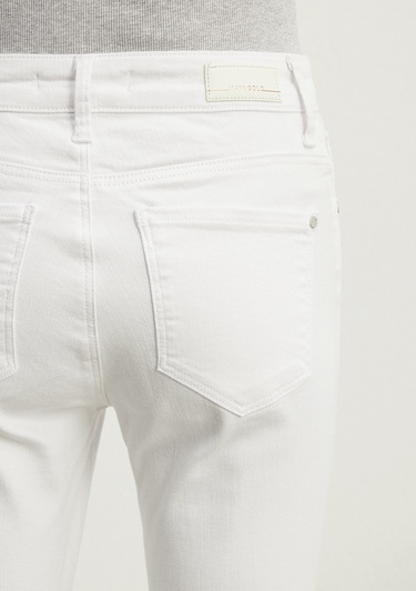  Mavi Tess Gold Luxury Beyaz Jean Pantolon 100328-81360