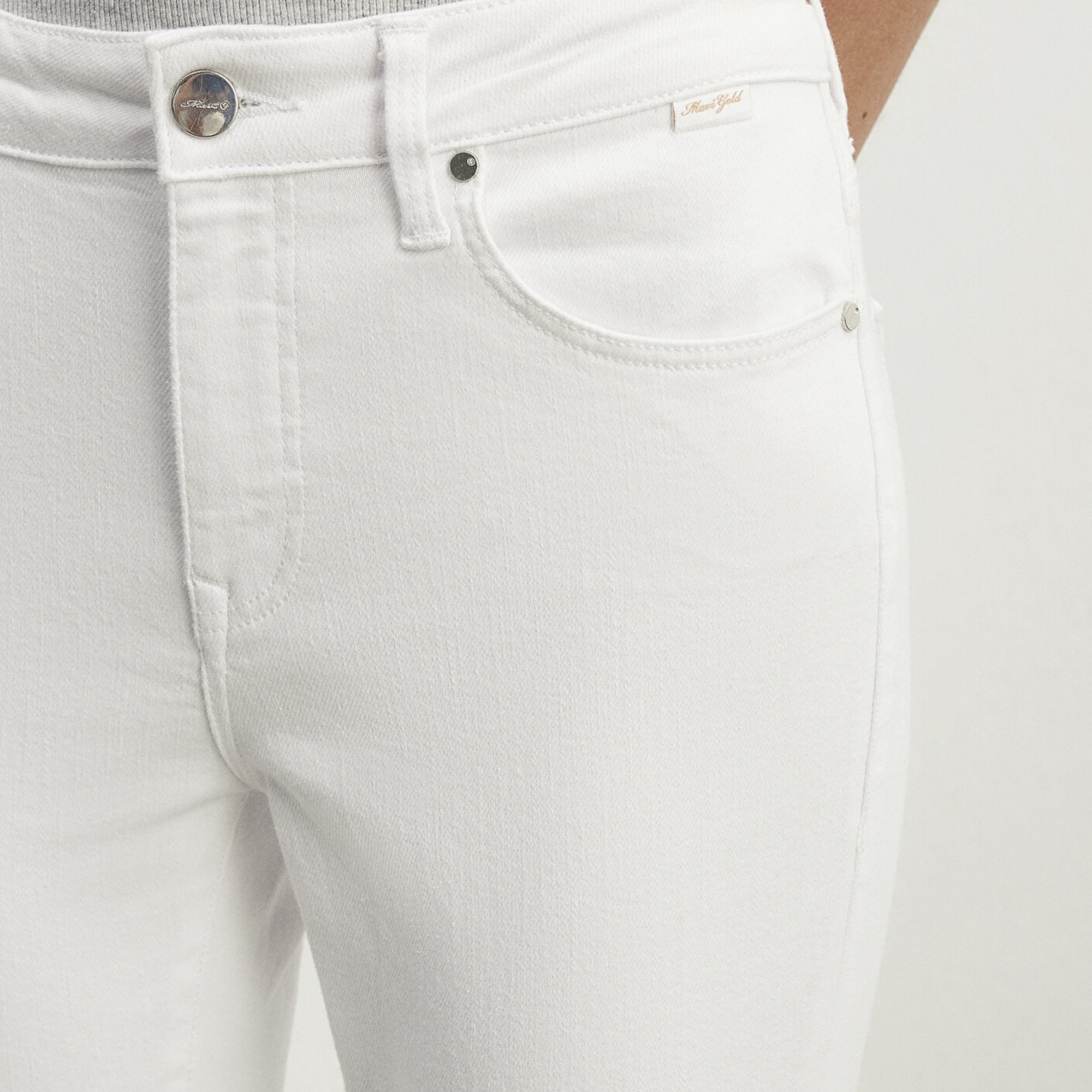 Mavi Tess Gold Luxury Beyaz Jean Pantolon 100328-81360