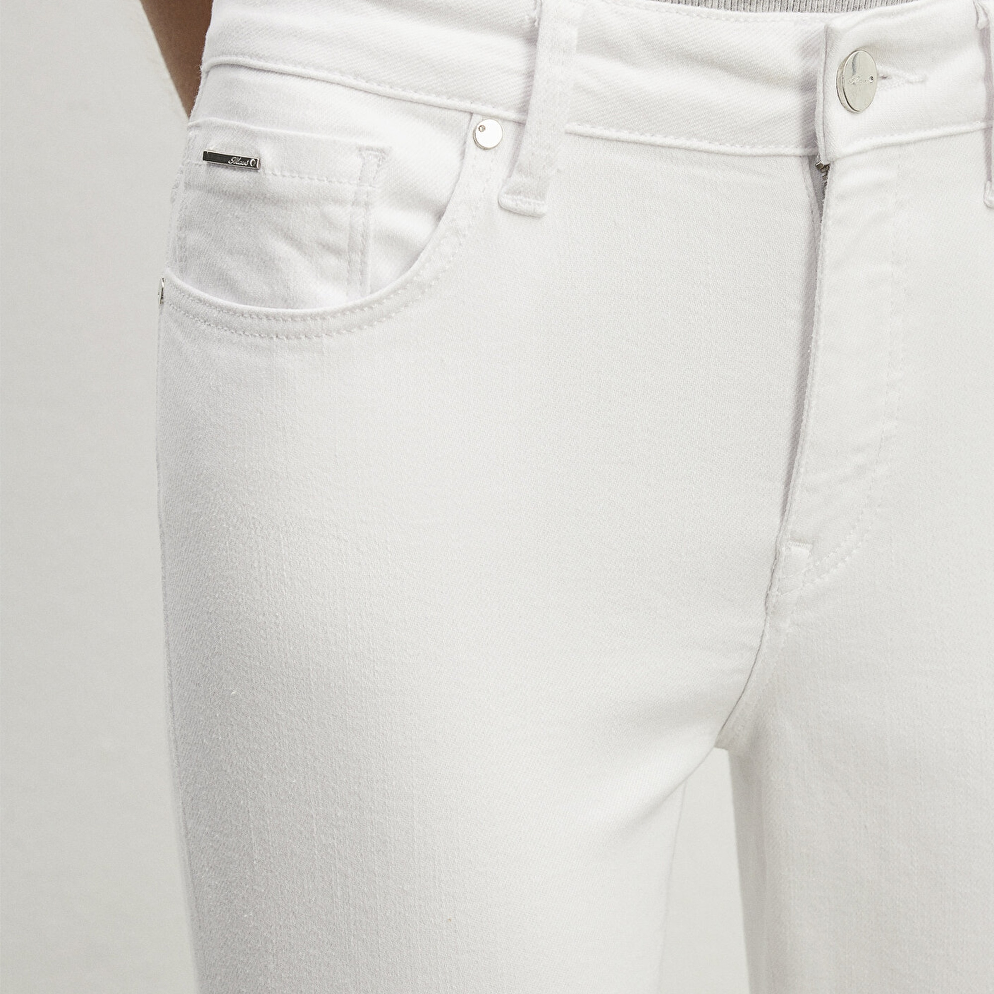 Mavi Tess Gold Luxury Beyaz Jean Pantolon 100328-81360