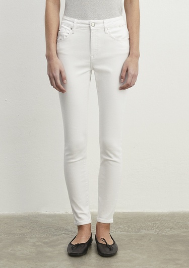  Mavi Tess Gold Luxury Beyaz Jean Pantolon 100328-81360