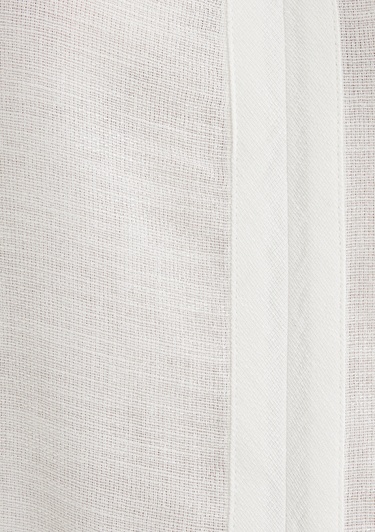  Mavi V Yaka Beyaz Bluz 122504-30701