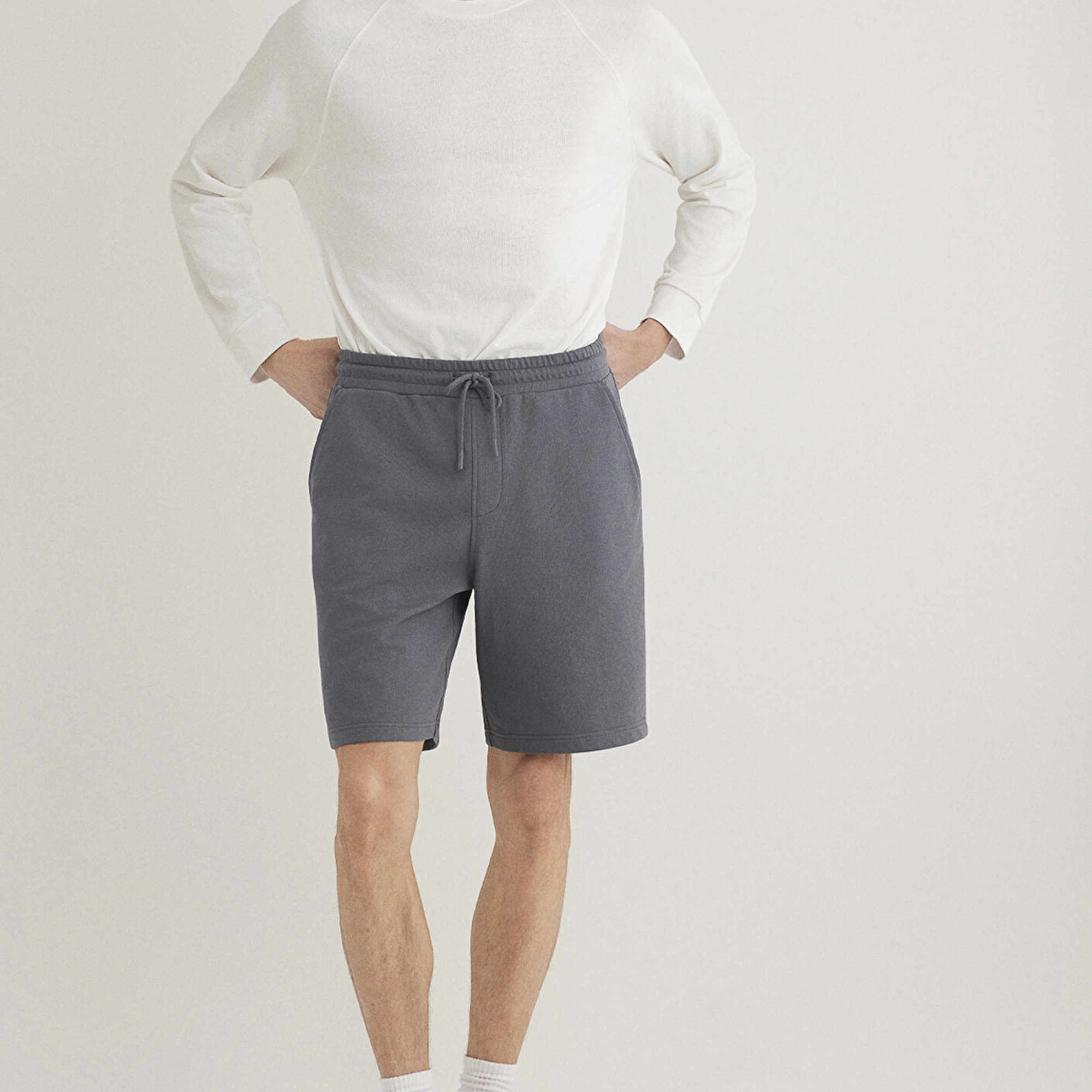 Mavi Antrasit Basic Şort 066935-80776