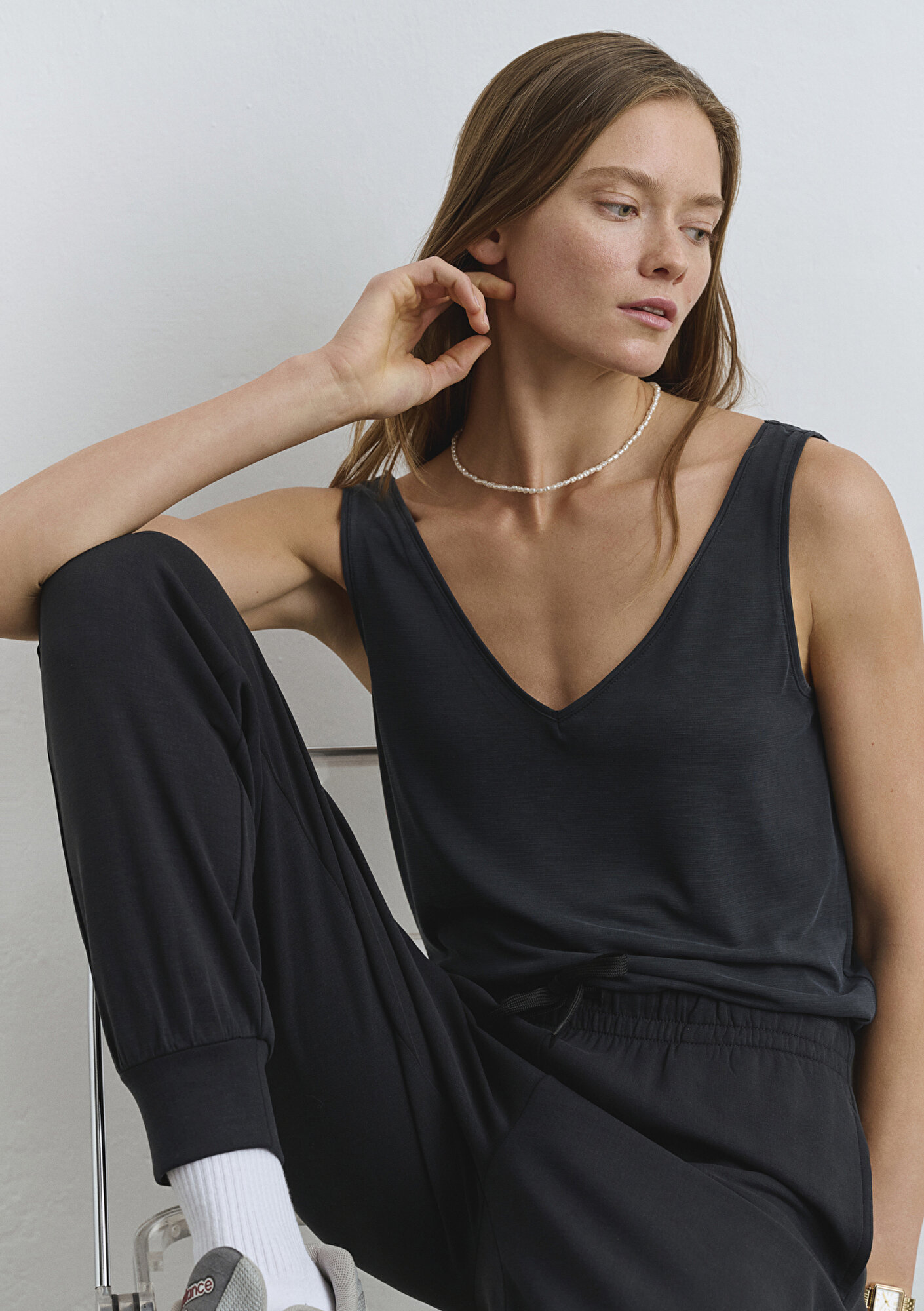  Mavi Lux Touch TENCEL TM Antrasit Modal Atlet Slim Fit / Dar Kesim 1610423-900