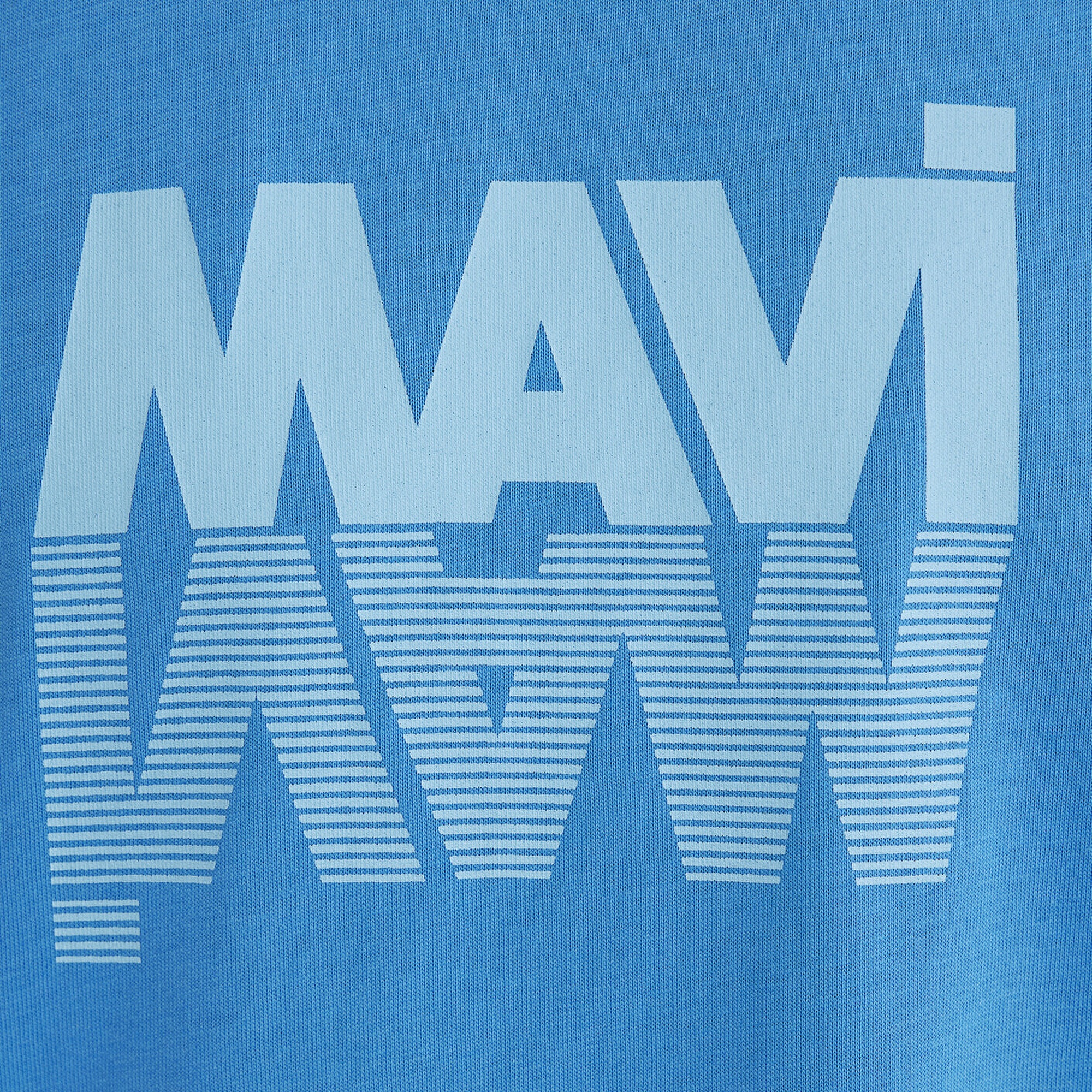 Mavi Mavi Logo Baskılı Mavi Tişört Loose Fit / Bol Rahat Kesim 0611311-70772