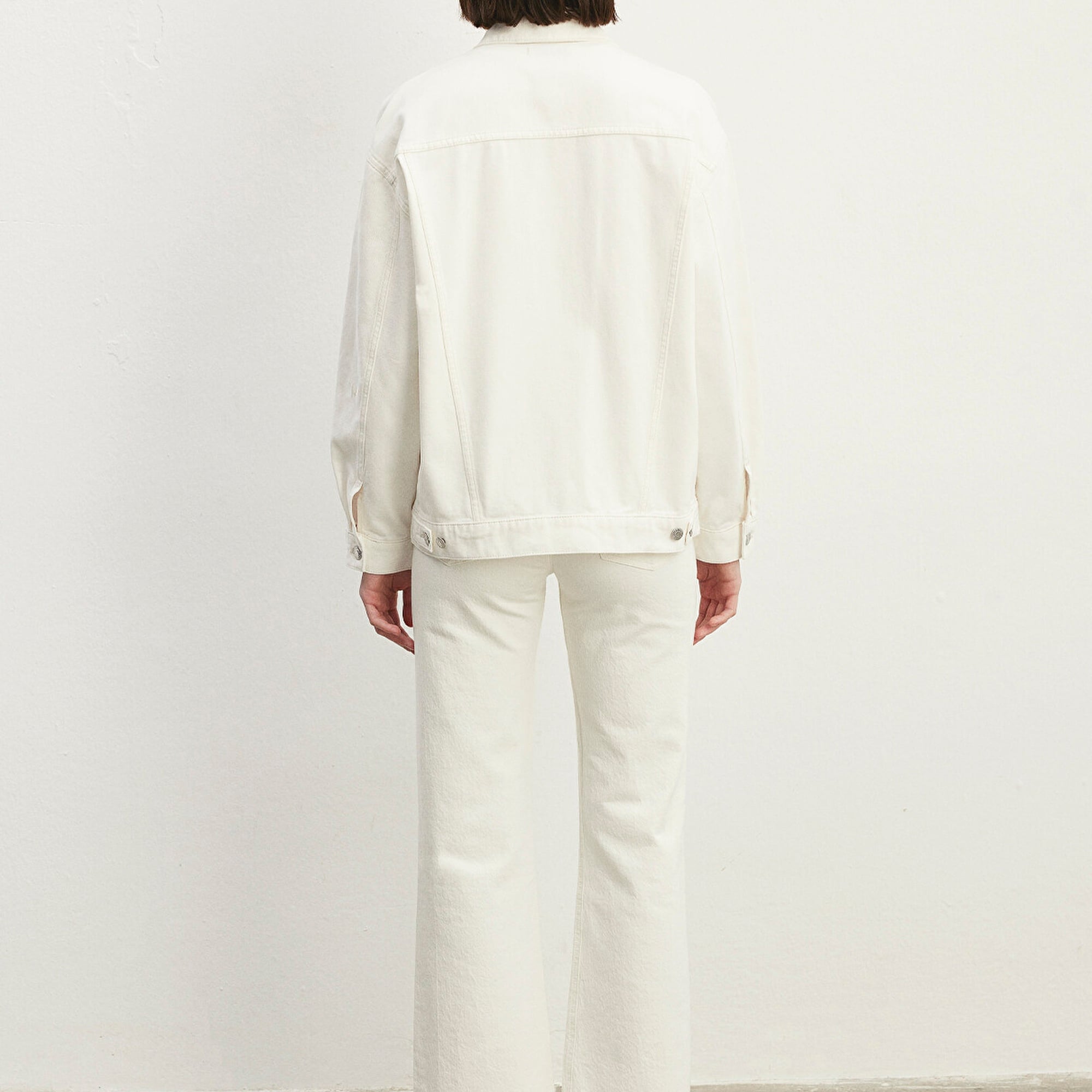 Mavi Luna 90lar Kırık Beyaz Jean Ceket 1110177-84112