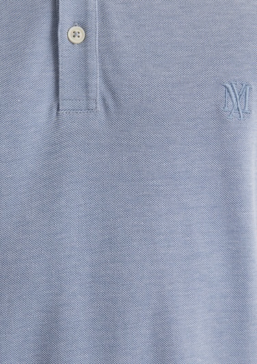  Mavi Şerit Detaylı Mavi Polo Tişört Slim Fit / Dar Kesim 065900-30715