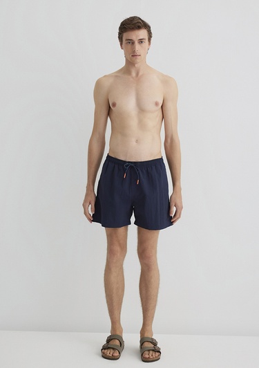  Mavi Lacivert Kısa Deniz Şortu 0910879-83097